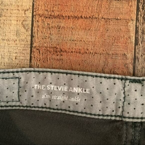 Adriano Goldschmied AG the Stevie ankle slim straight ankle corduroy pants -24R - Picture 5 of 9